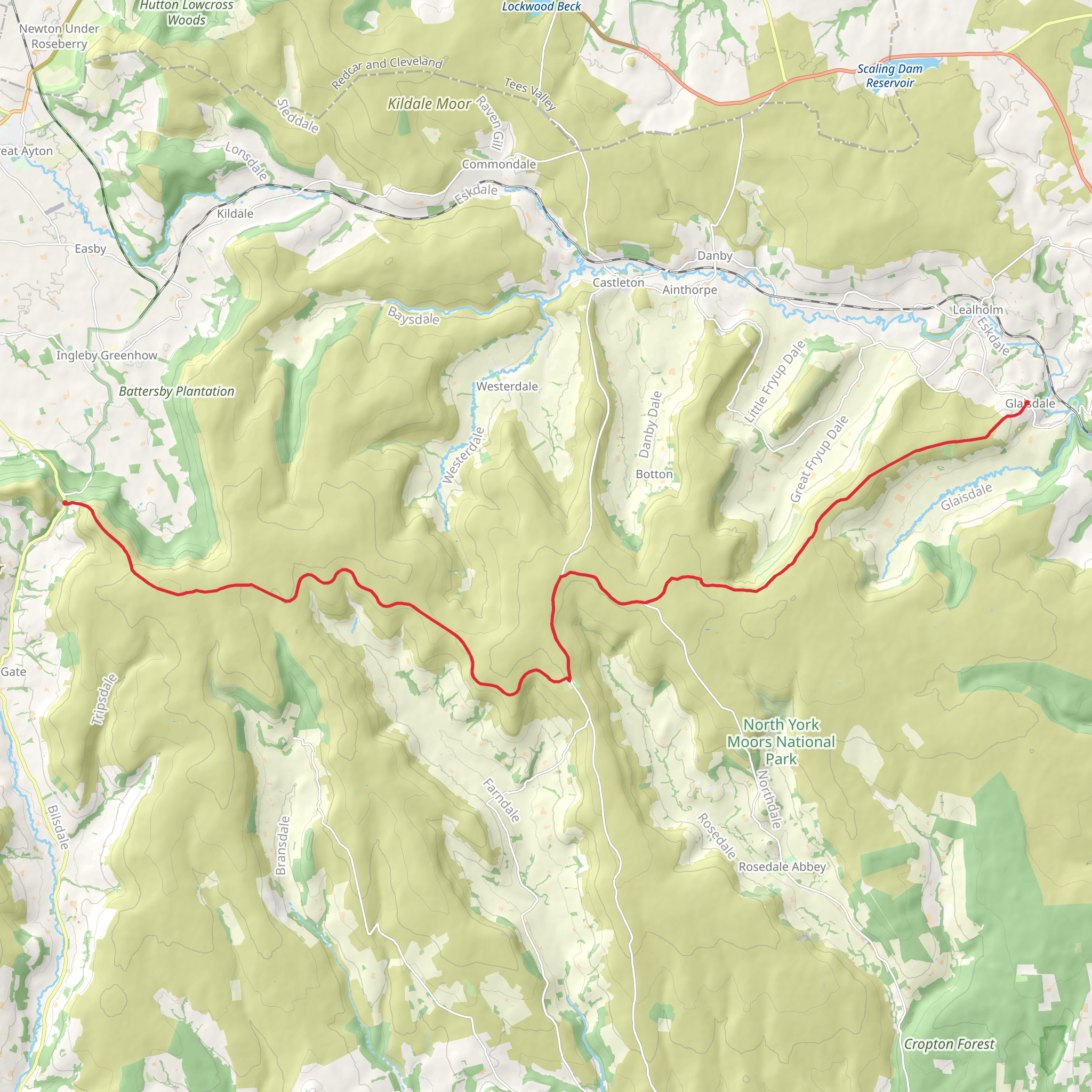 Blakey Ridge and Glaisdale Rigg via Coast to Coast Walk | North