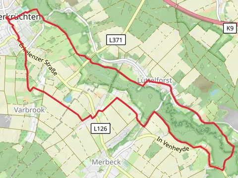 Niederkrüchten to Schwaam Loop via Schwalm