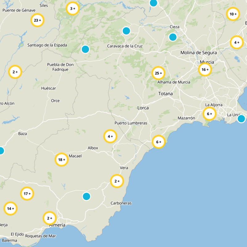Alto Guadalentín Static Map