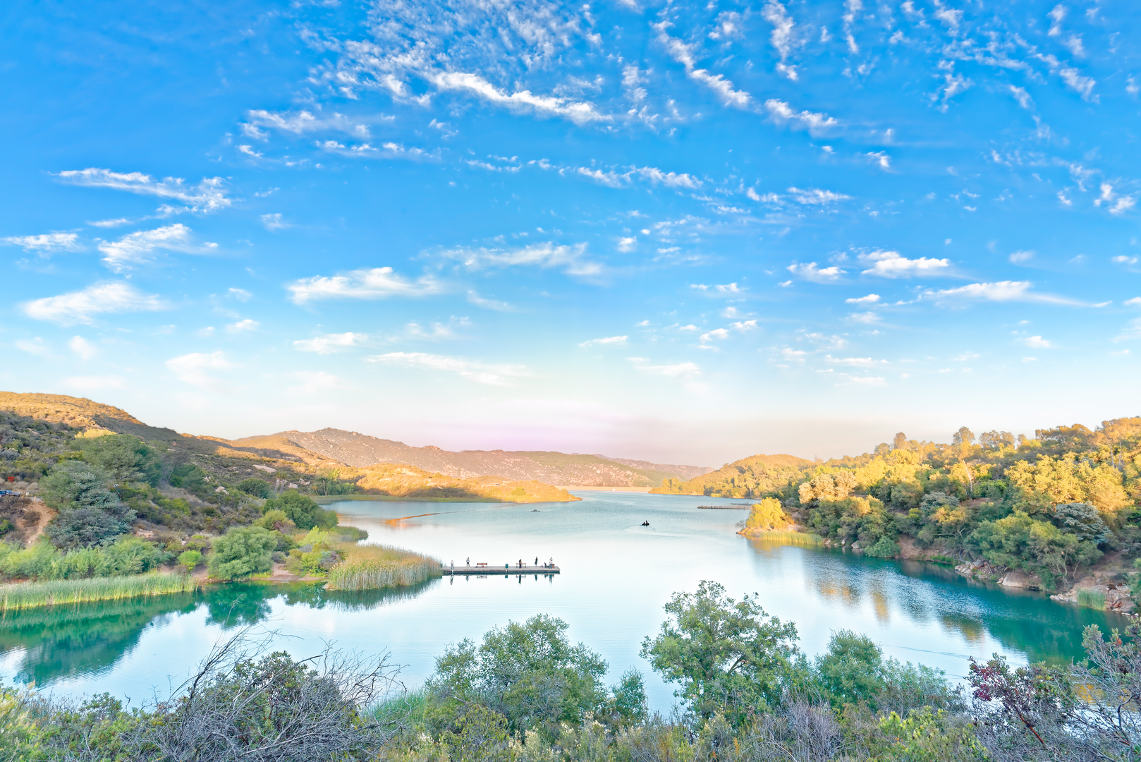 An image depicting the trail Cabrio and Sage Loop Trail and its surrounding area.