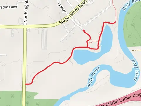 Near Wolf River Walk