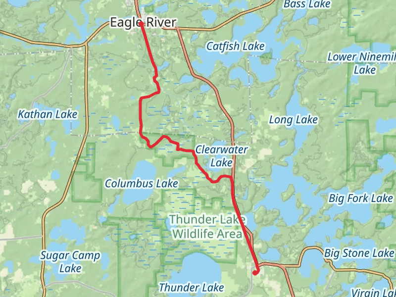 Eagle Trail and Three Eagle Trail