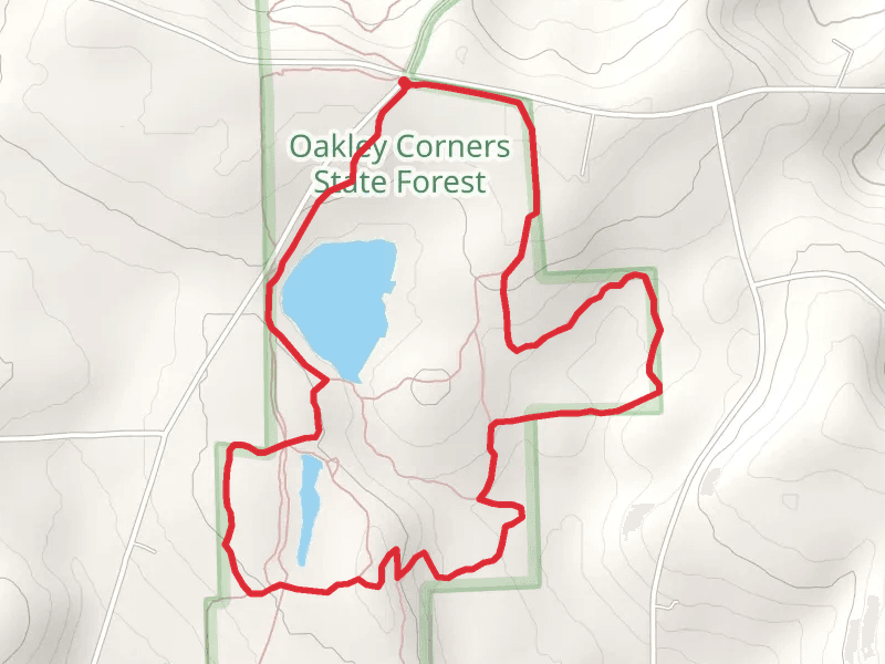 Oakley Corners Loop Trail