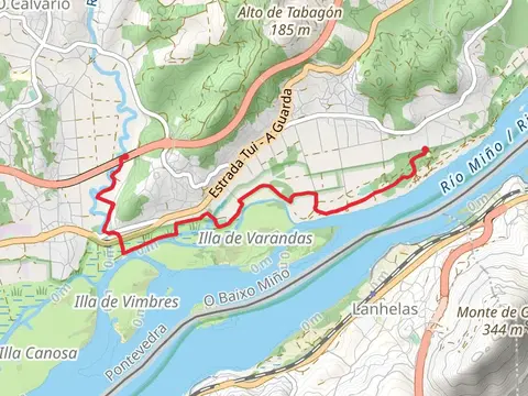 PR G 112 Sendeiro de Pescadores Río Miño