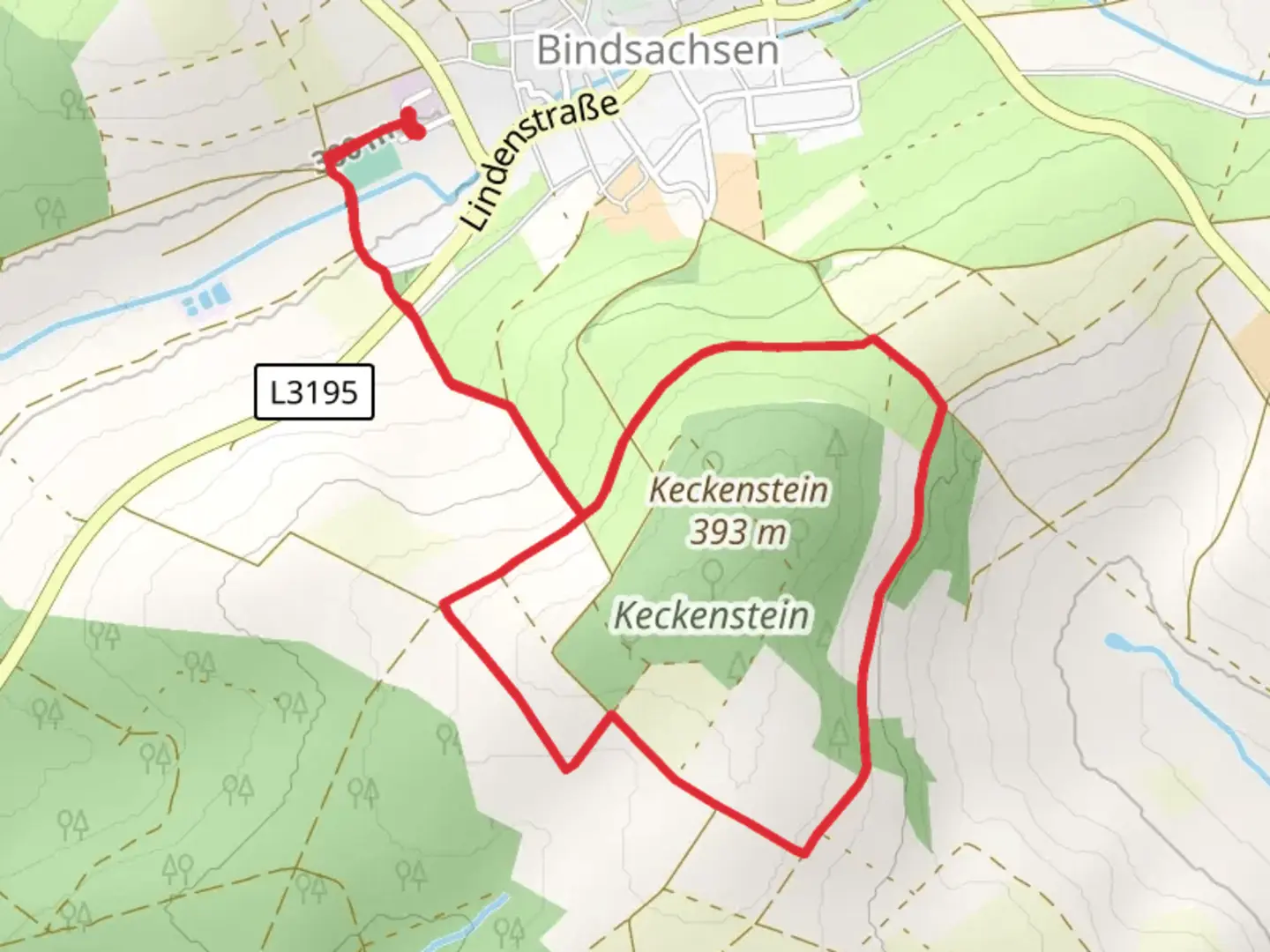 An image depicting the trail Vulkan Steig and its surrounding area.