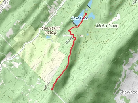 Cove Lake to Sundown Road