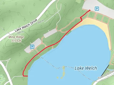 Lake Welch Beach Road Trail