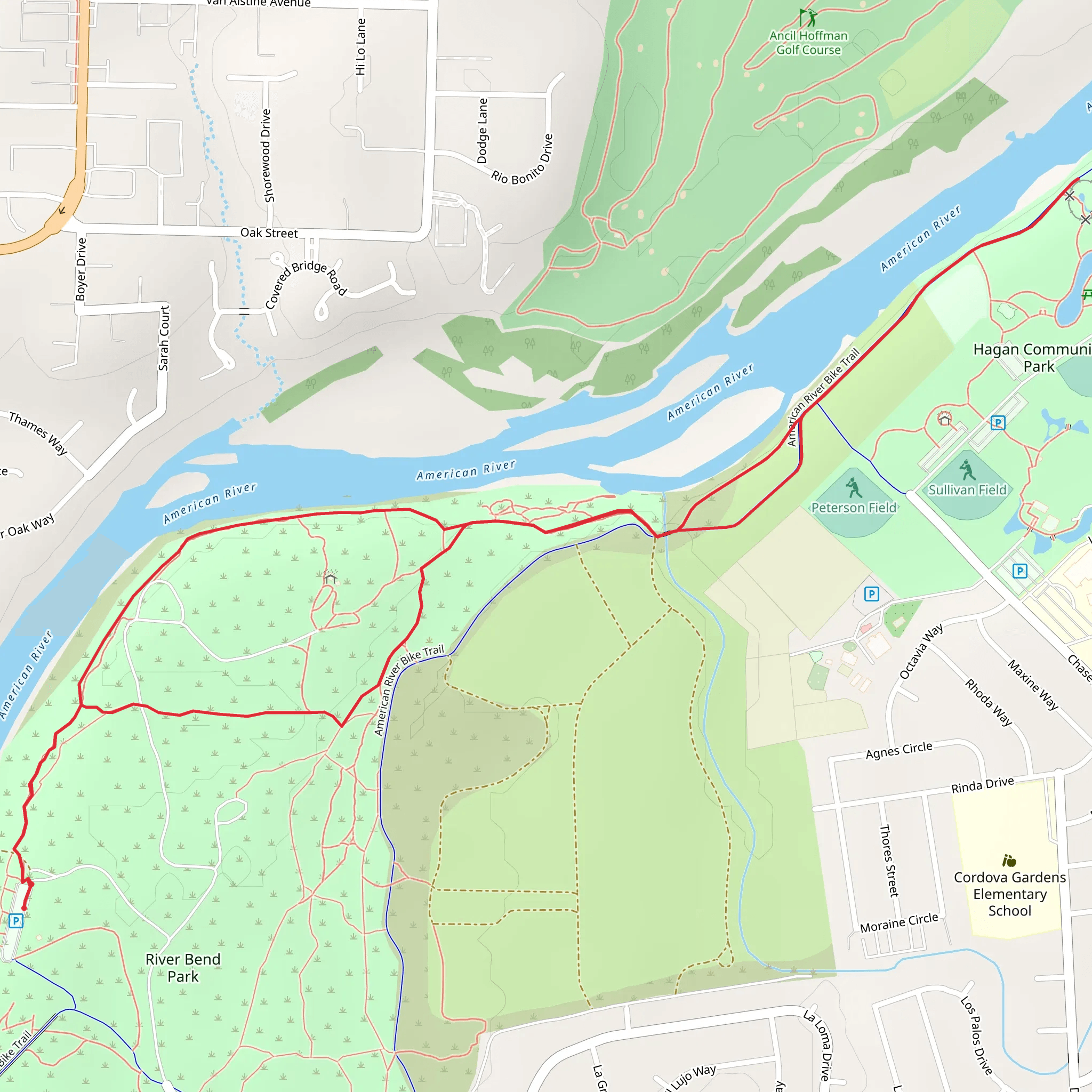 American River Loop Trail | Sacramento County | California