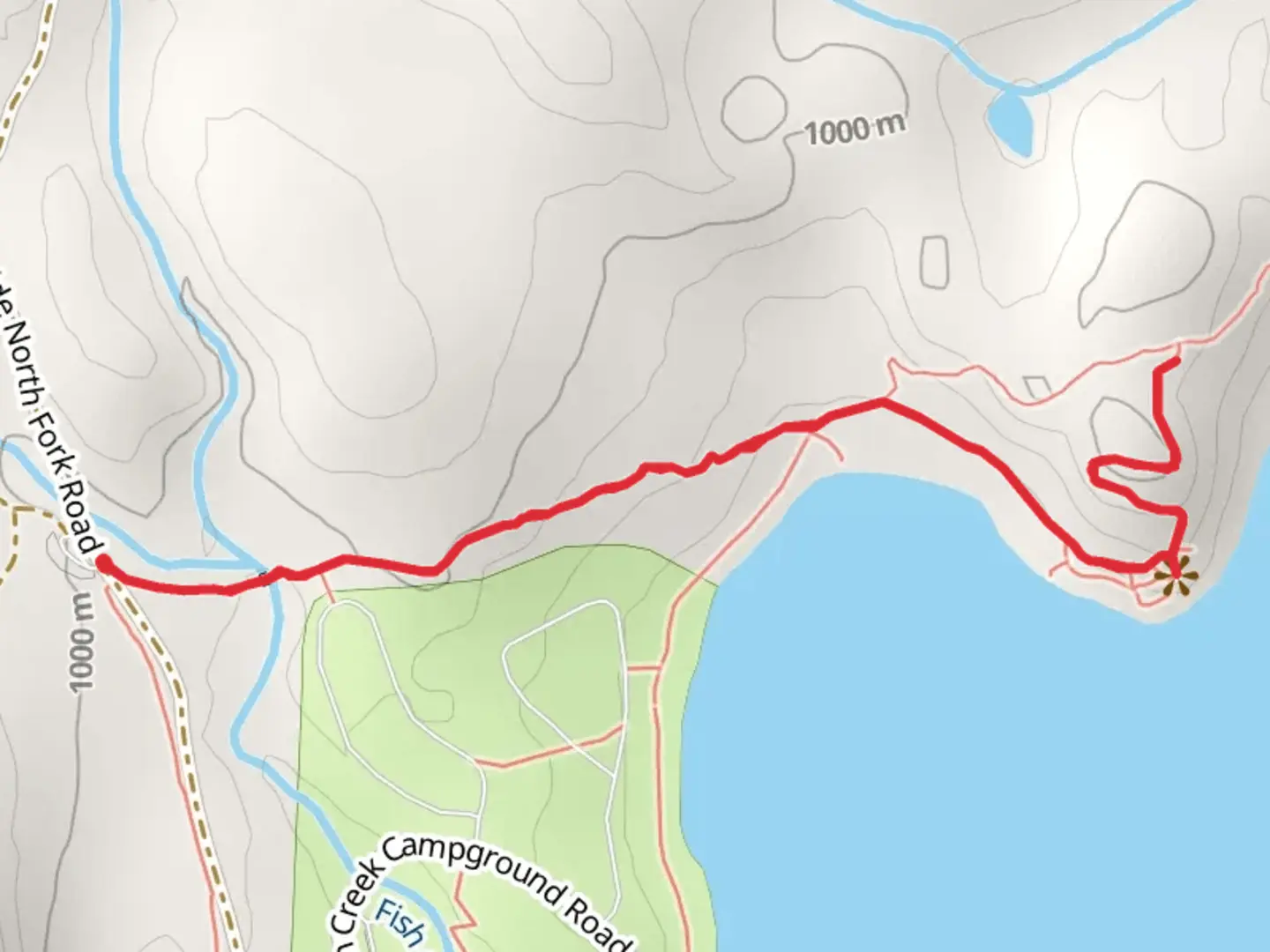 An image depicting the trail Rocky Point Nature Trail and its surrounding area.