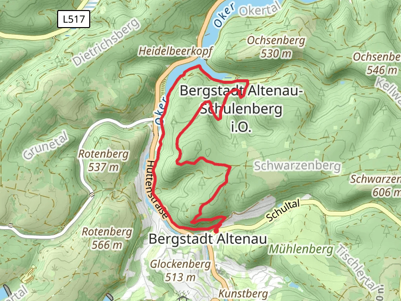 Schwarzen Berg Loop - Altenau