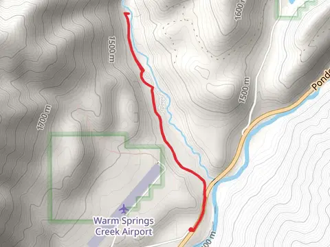 Warm Spring Creek Out and Back