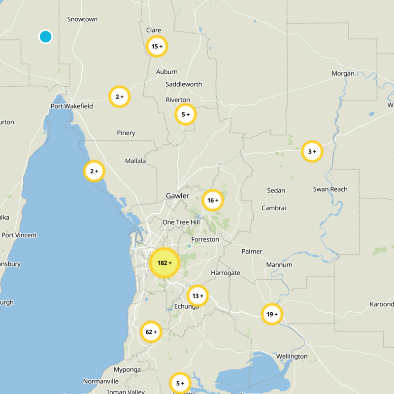 Lyndoch Static Map