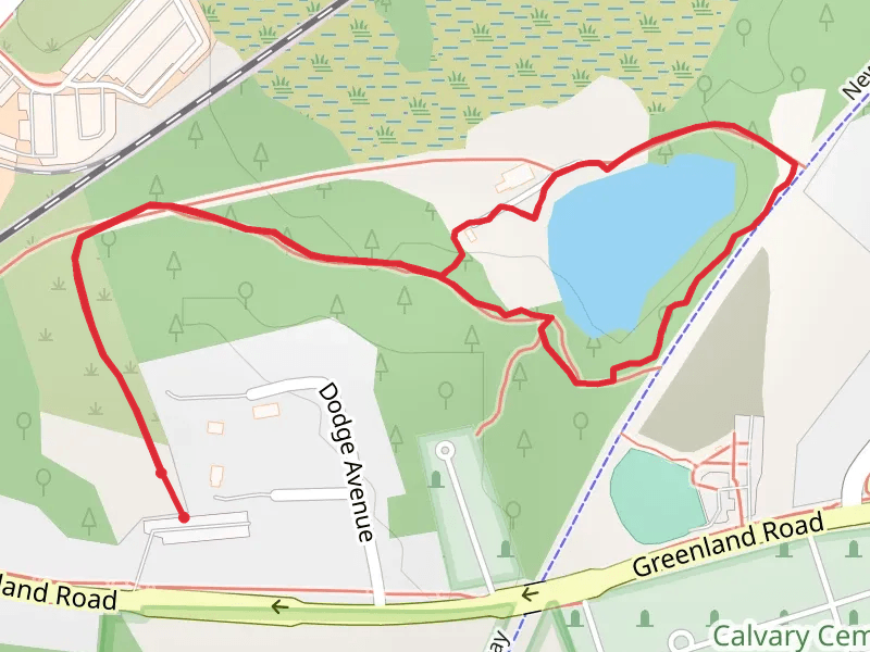 Saint Marys Cemetery Loop