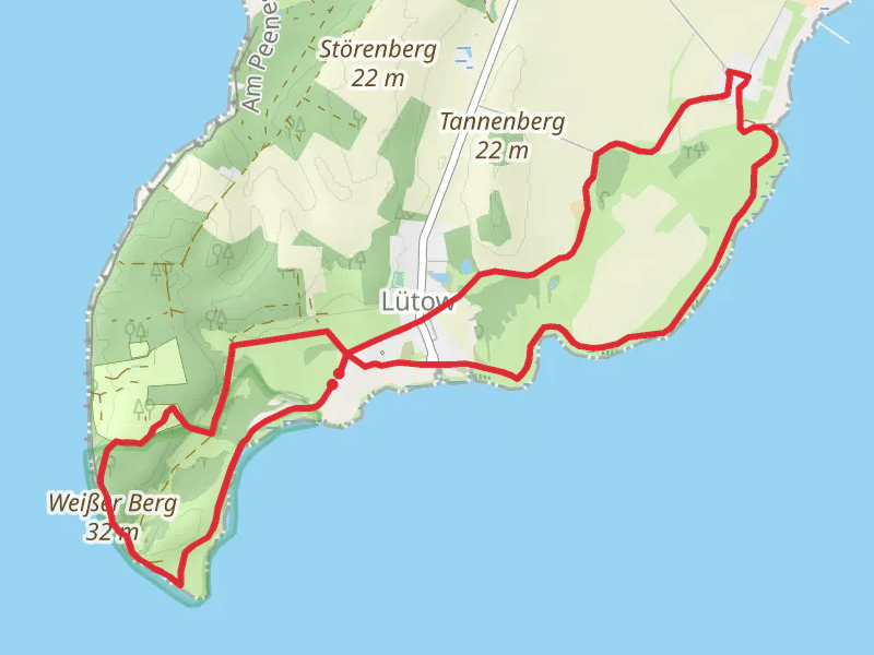 Südspitze Gnitz and Netzelkow Loop