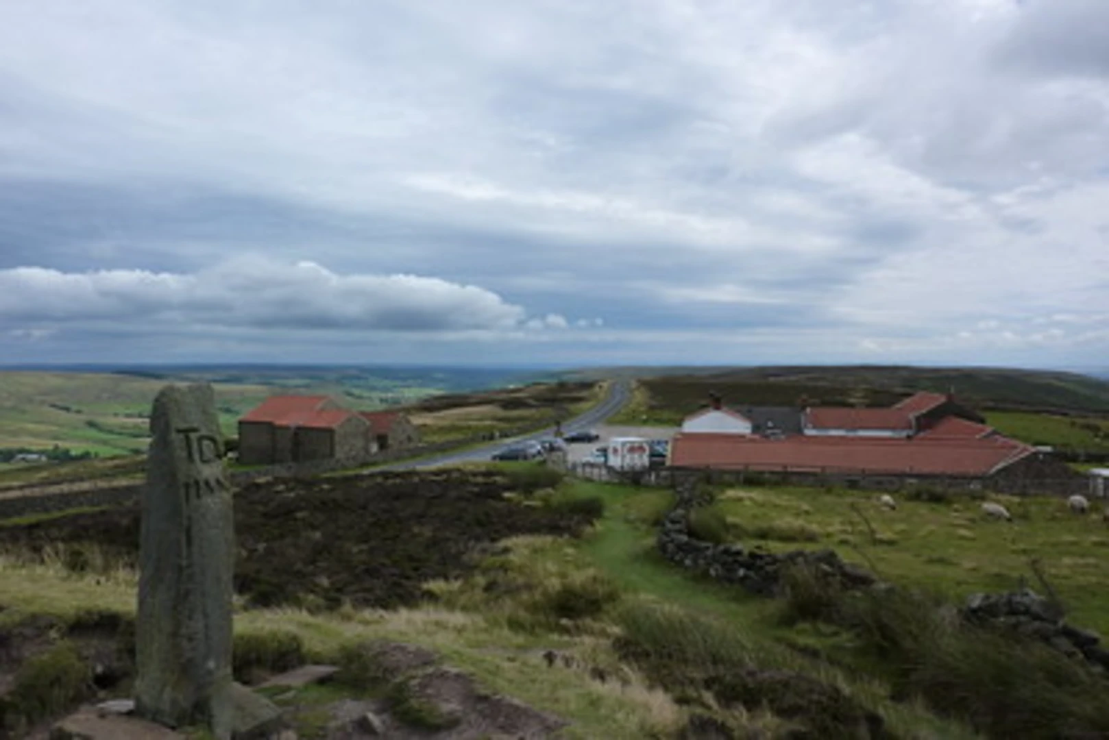 An image depicting the trail Blakey Ridge via Lyke Wake Walk and The Inn Way and its surrounding area.