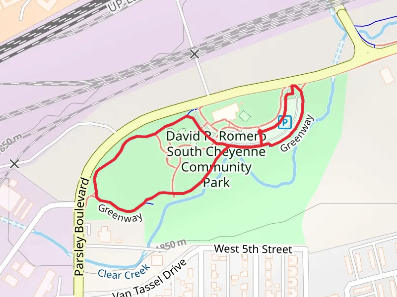 David R Romero South Cheyenne Community Park Loop