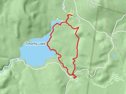 Miller, Pacific Crest and Little Crater Lake Loop Trail