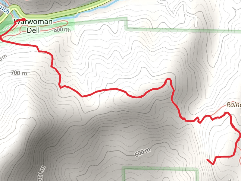 Green Gap via Bartram Trail