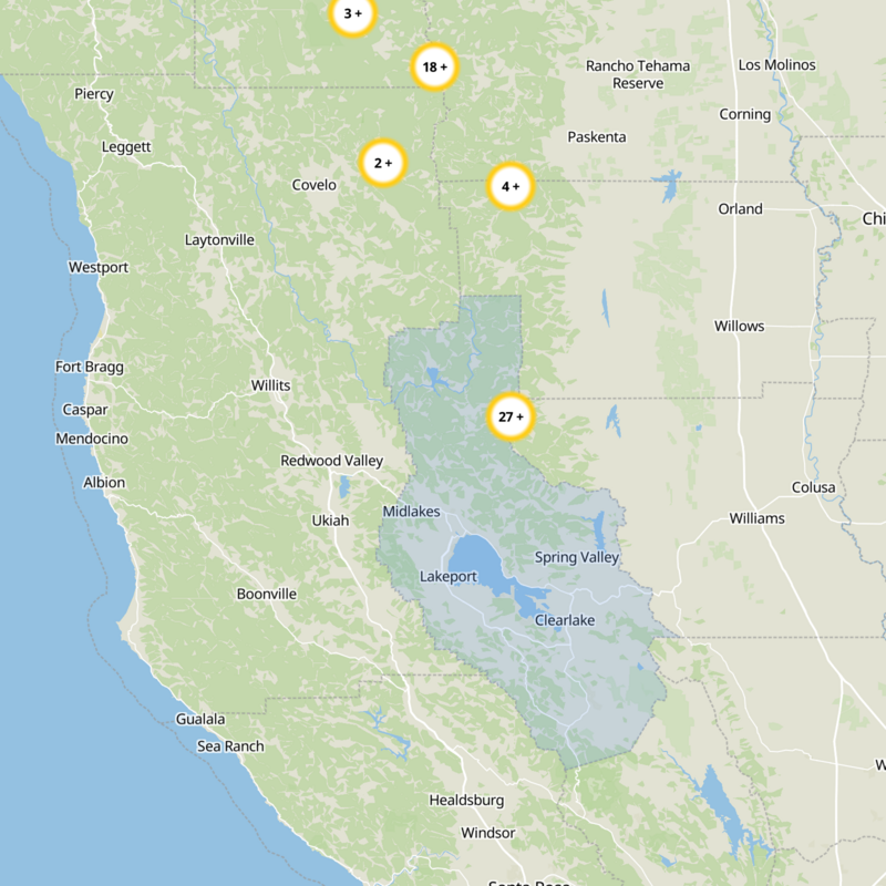 Lake County Static Map