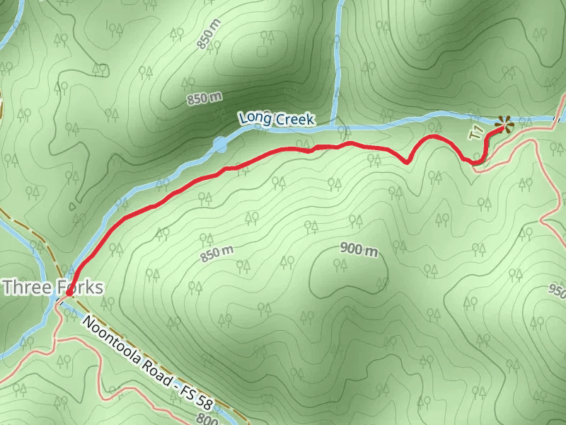 Long Creek Falls Trail