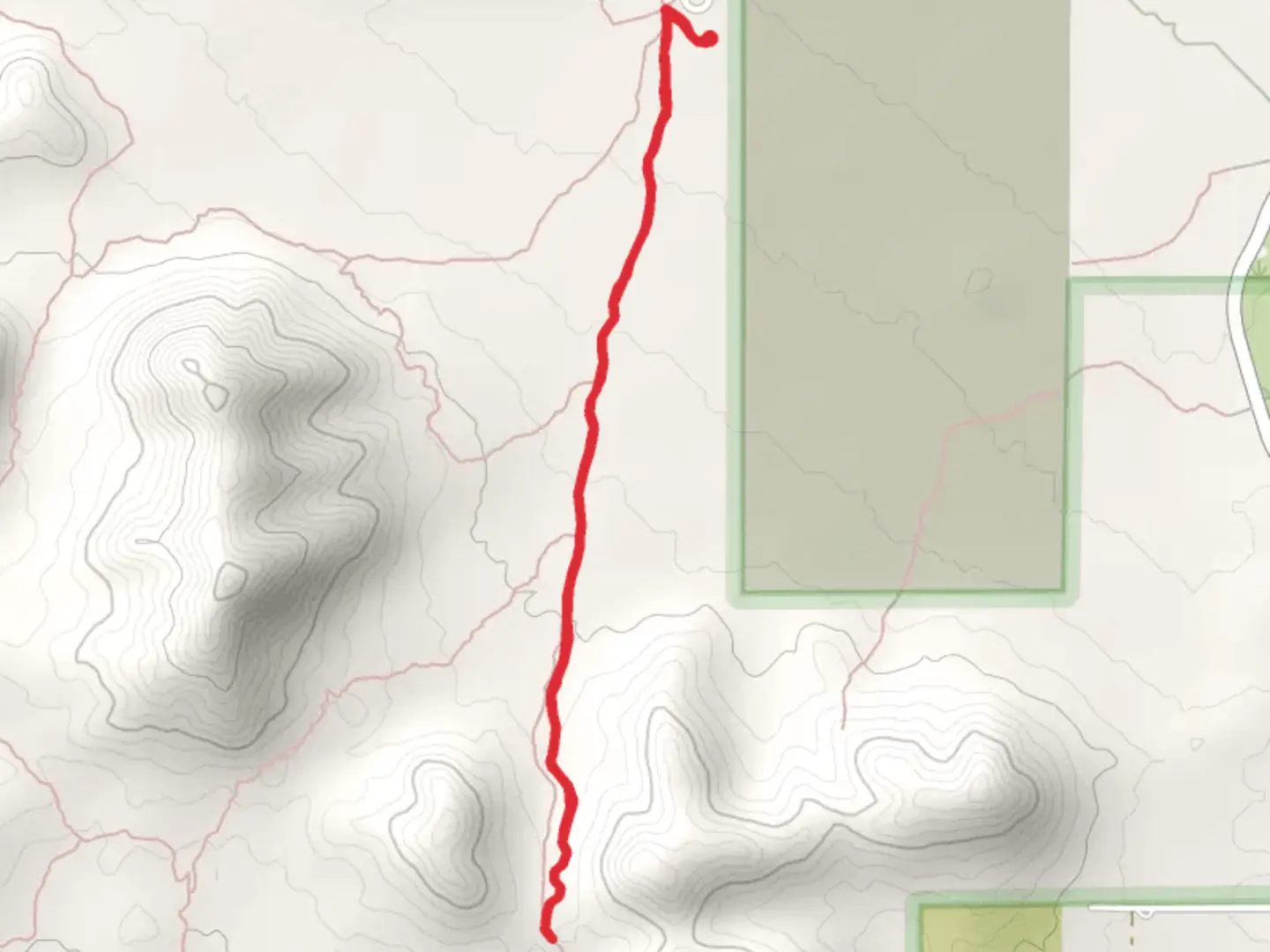 An image depicting the trail San Tan Trail and its surrounding area.