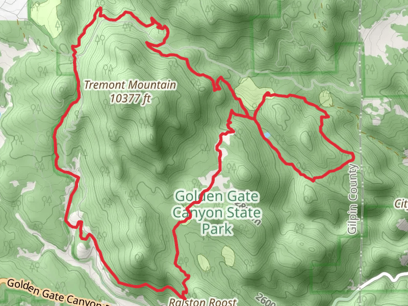 Mule Deer Trail and Snowshoe Hare Loop Trail