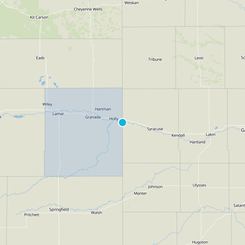 Prowers County Static Map