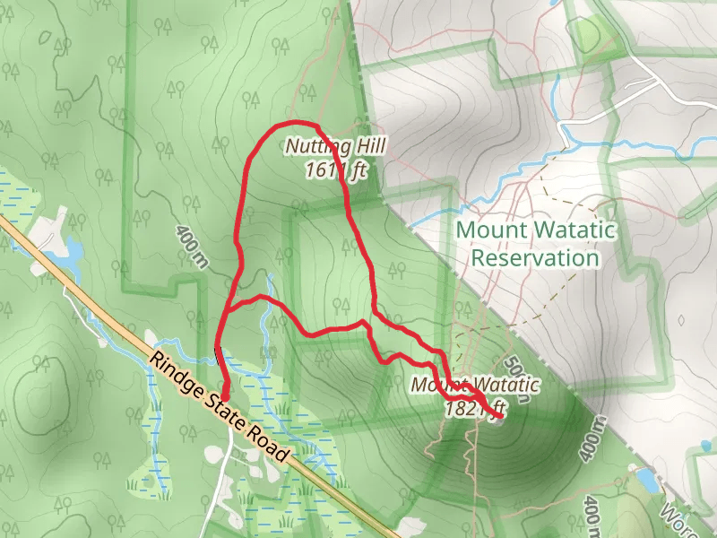 Mount Watatic Loop Trail
