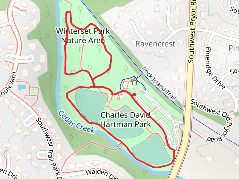 Winterset Park Nature Area and Charles David Hartman Park Loop