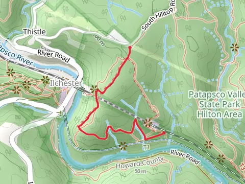 Buzzards Rock Reroute Out and Back