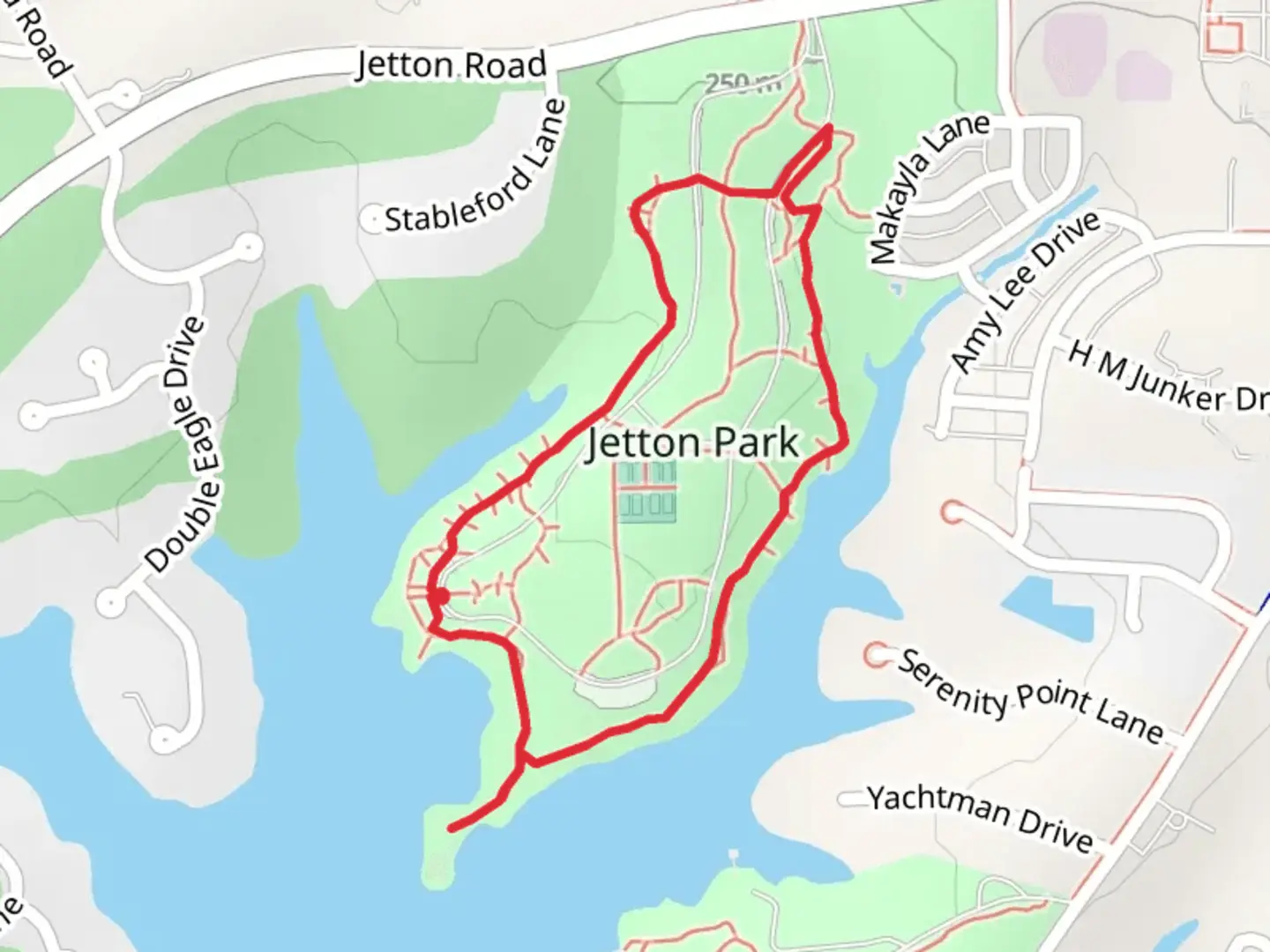 An image depicting the trail Ramsey Creek - Letton Park Loop and its surrounding area.
