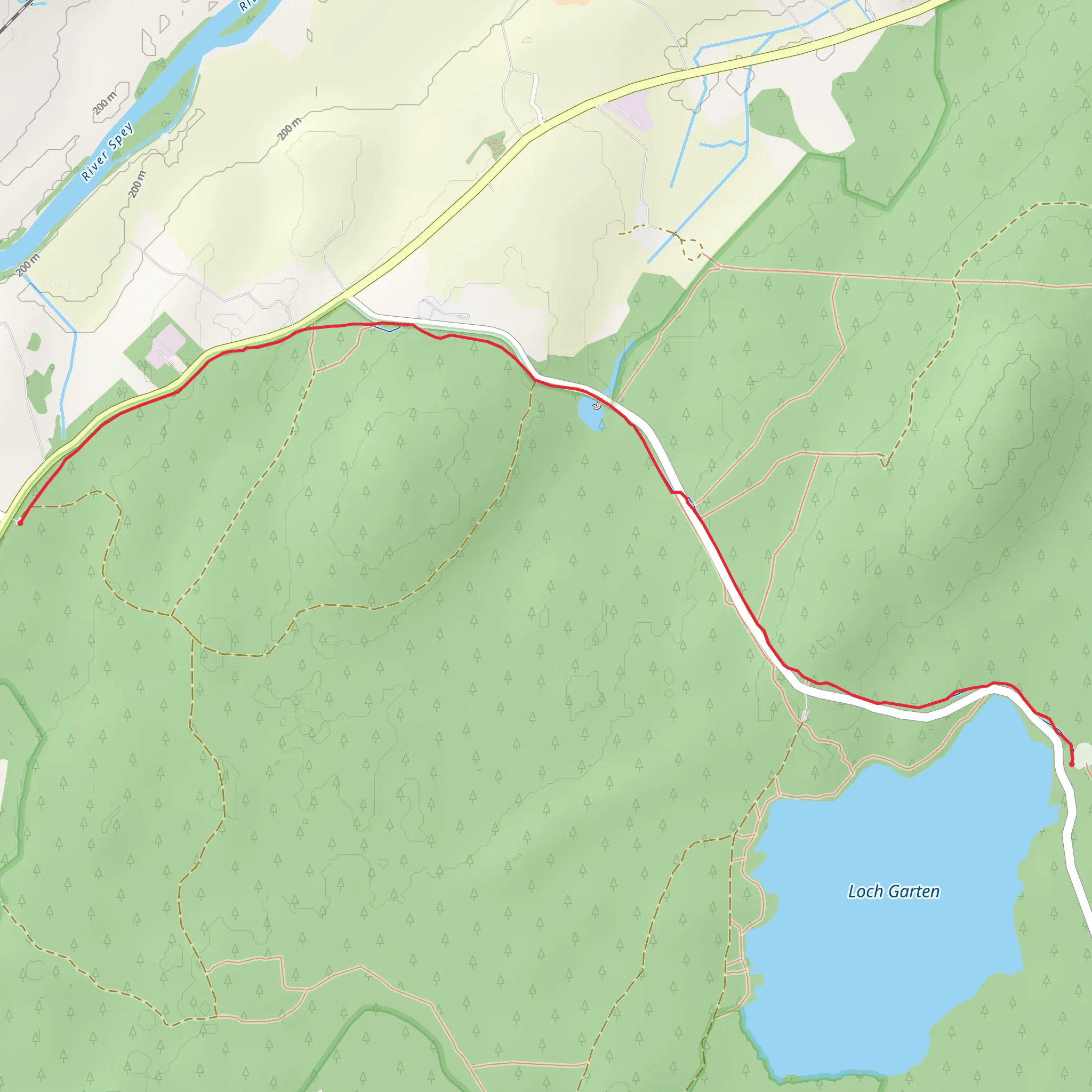 Osprey Trail mobile static map
