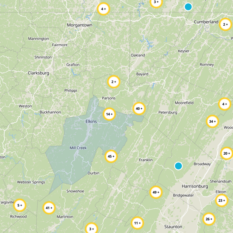Randolph County Static Map
