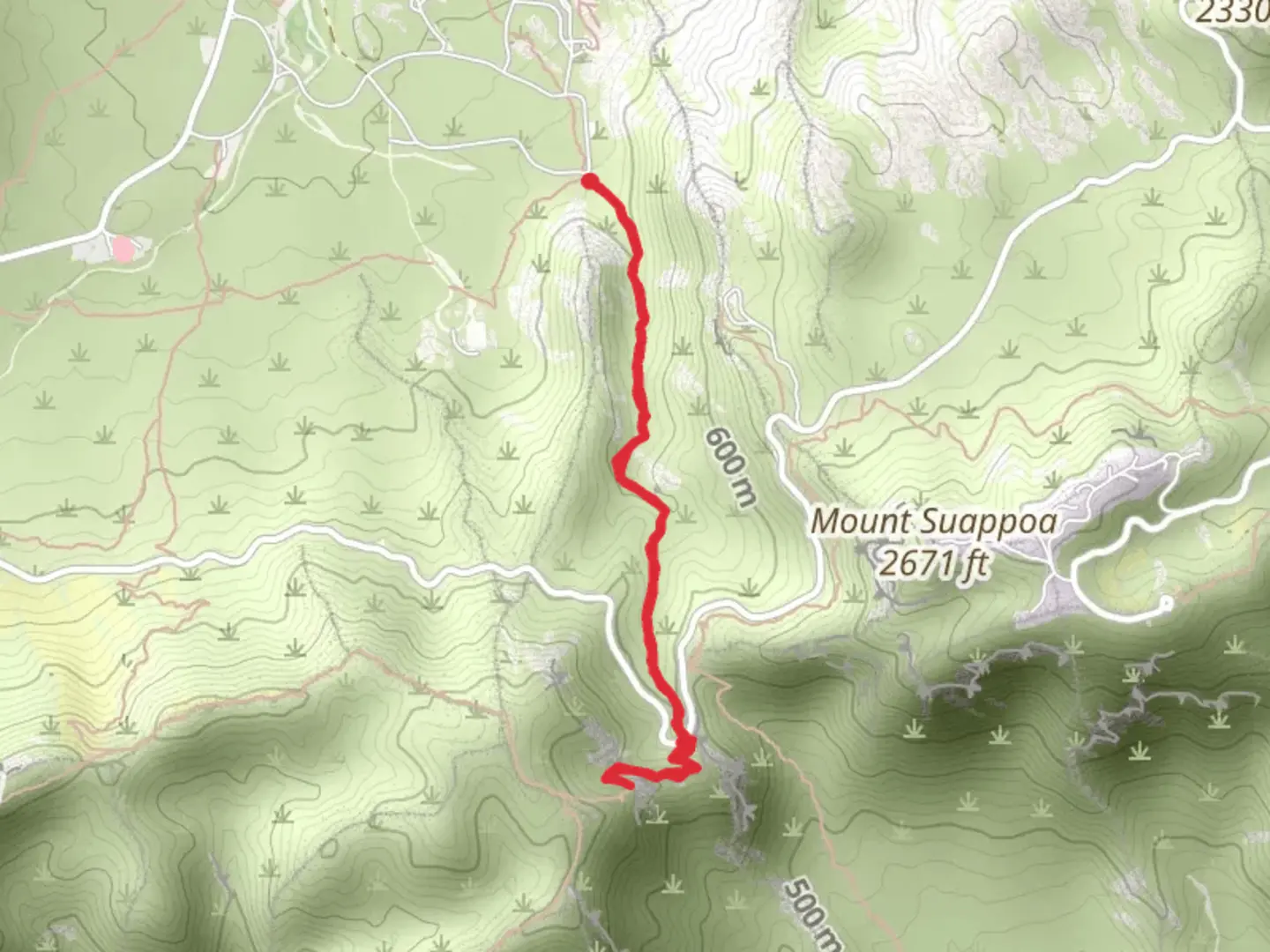 An image depicting the trail Kiwanis Trail and its surrounding area.