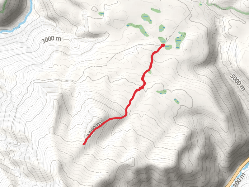 Calico National Recreation Trail Out and Back