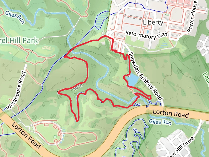 Giles Run Meadow Loop