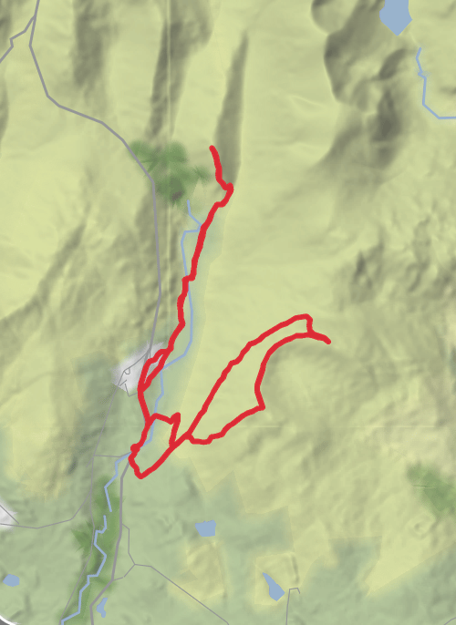 South Lakeland Hiking mobile static map