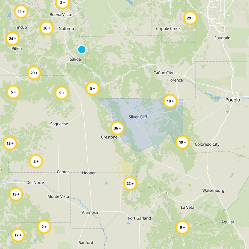 Custer County Static Map