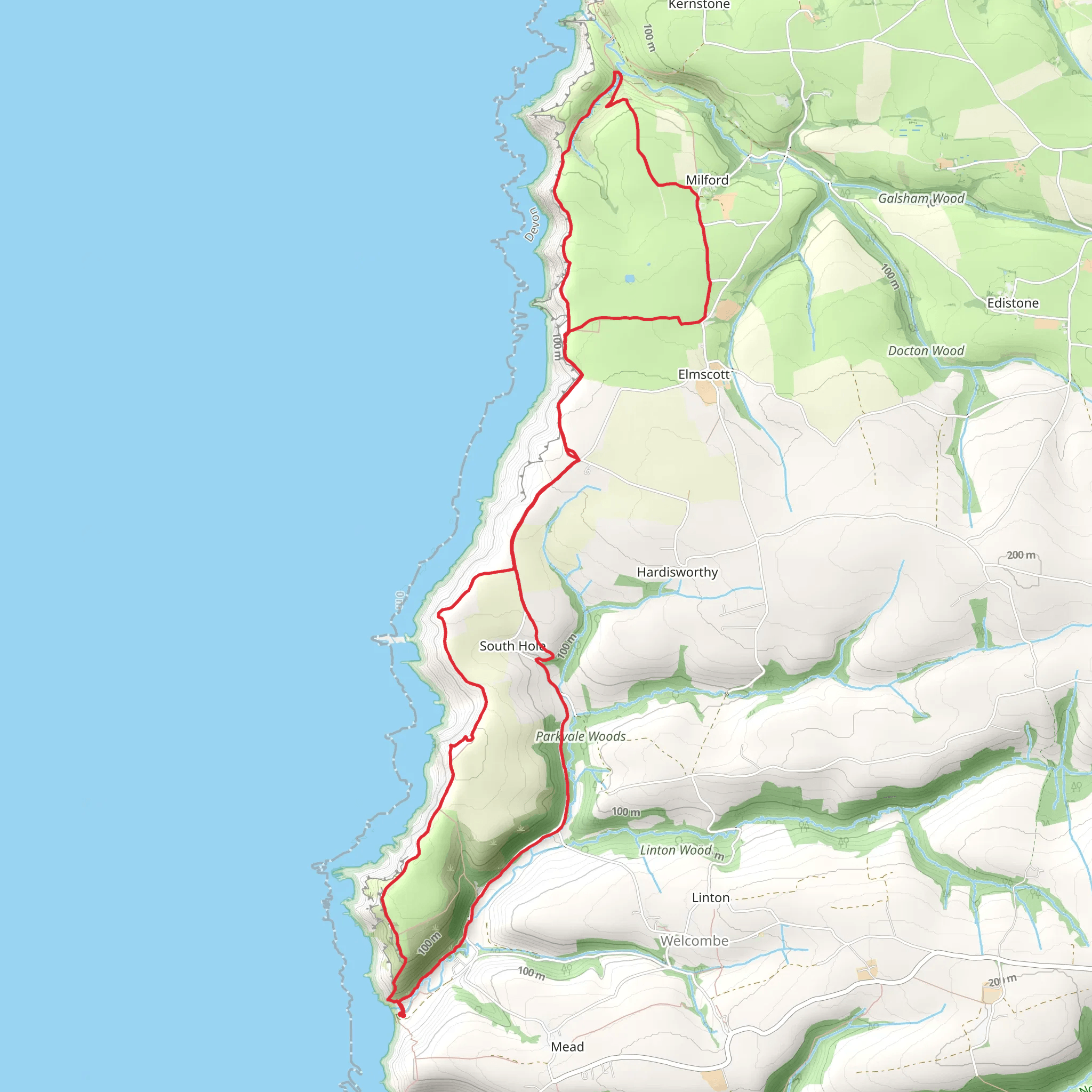 Welcome Mouth to Longpeak Circular! mobile static map
