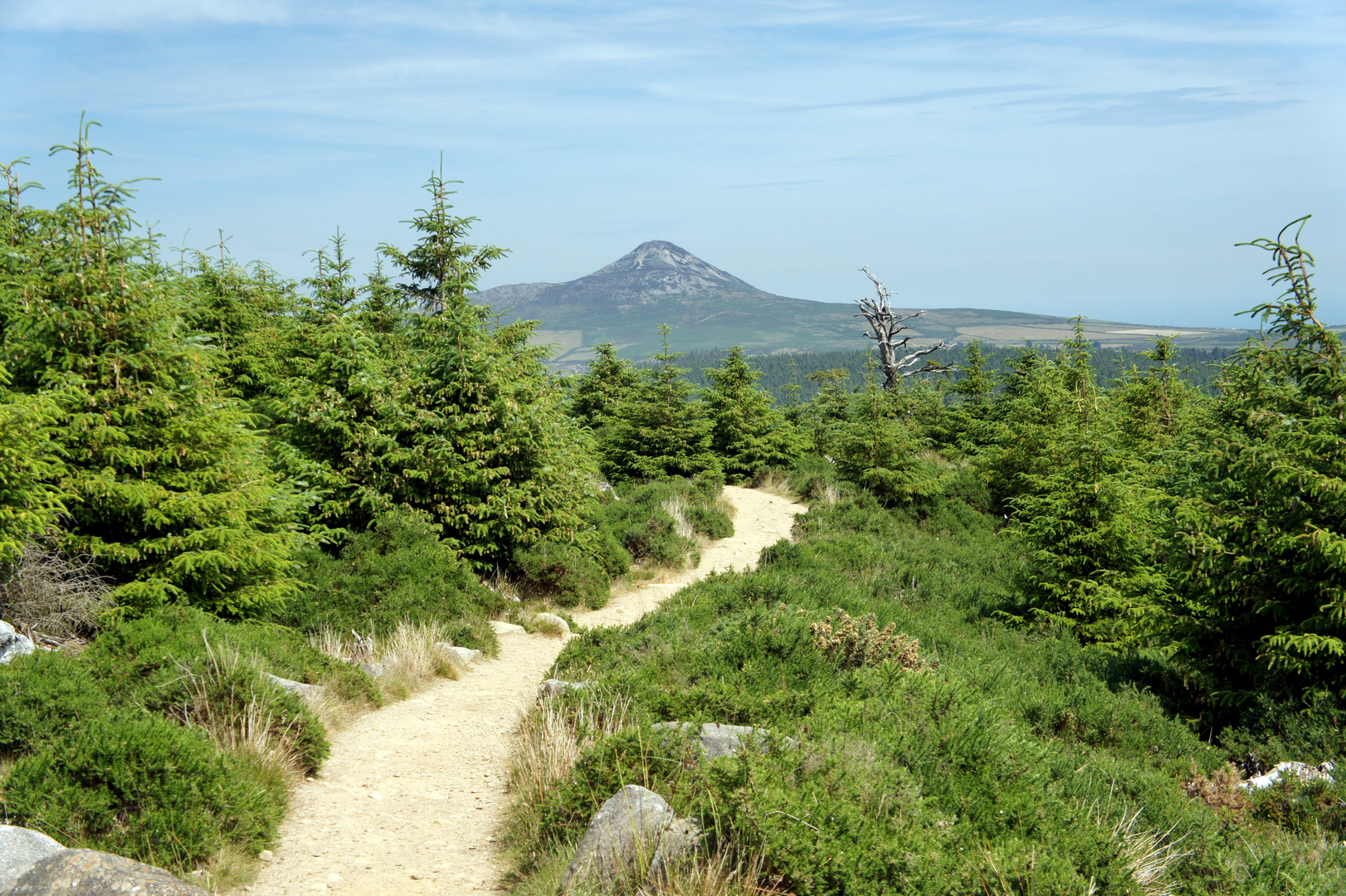 An image depicting the trail Sugar Loaf Way and its surrounding area.