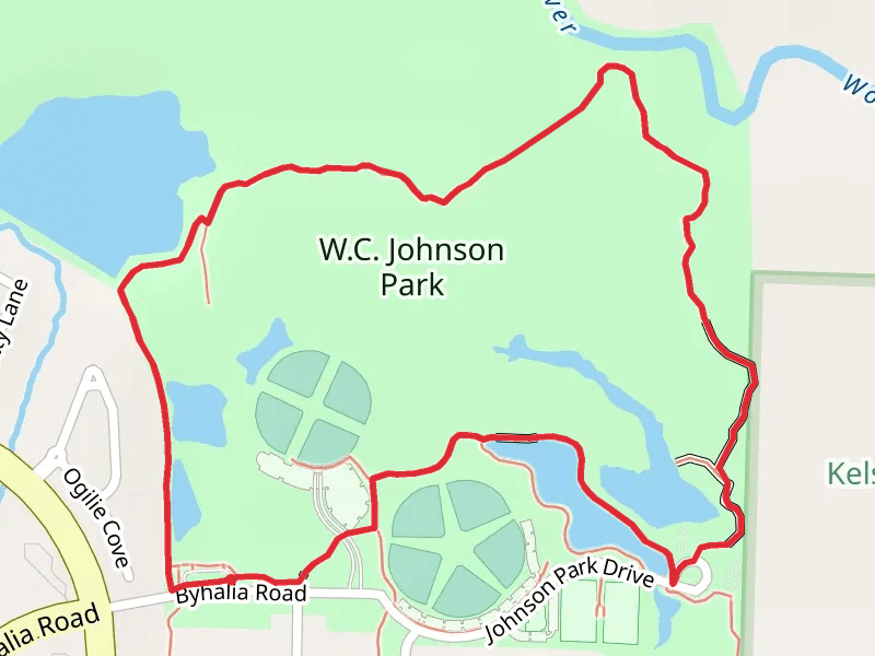 W C Johnson Park Loop - South