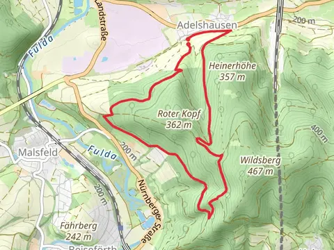 Adelshäuser Rundweg and Bartenwetzerpfad