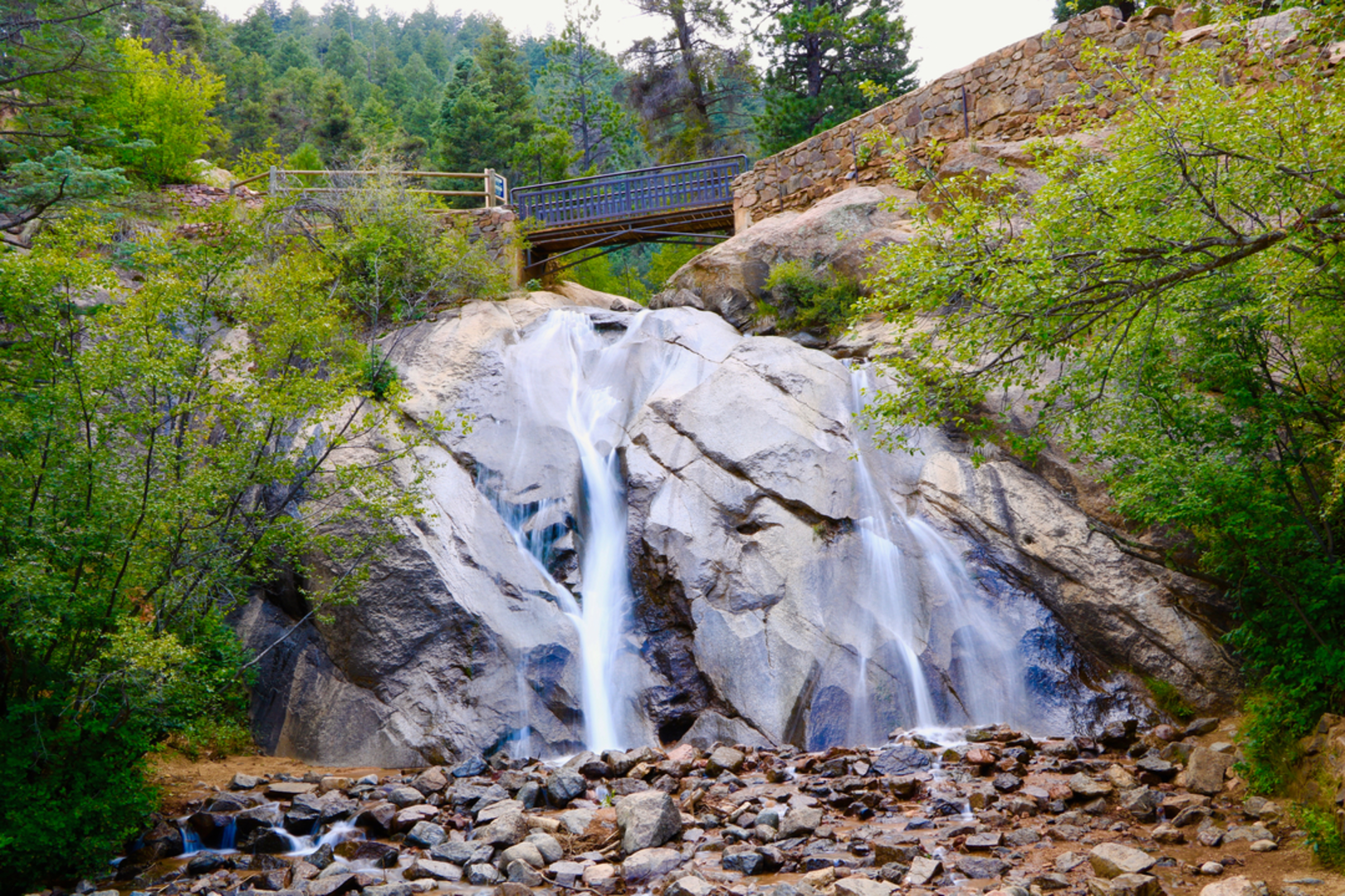 An image depicting the trail Captain Jacks Trail and its surrounding area.