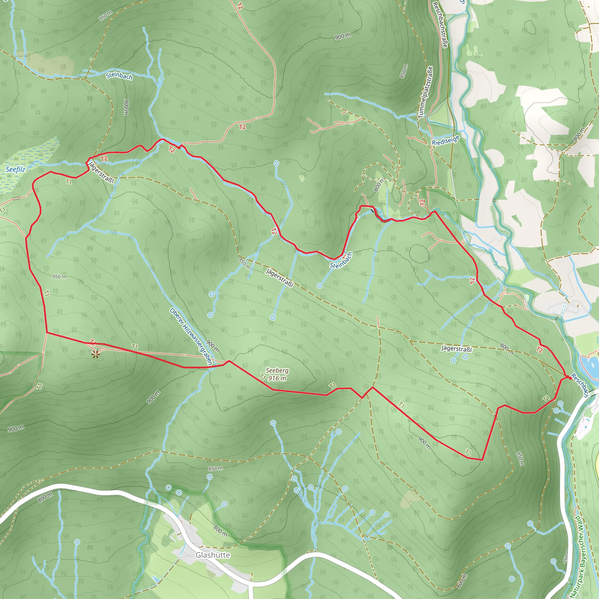 Eisvogel Loop mobile static map