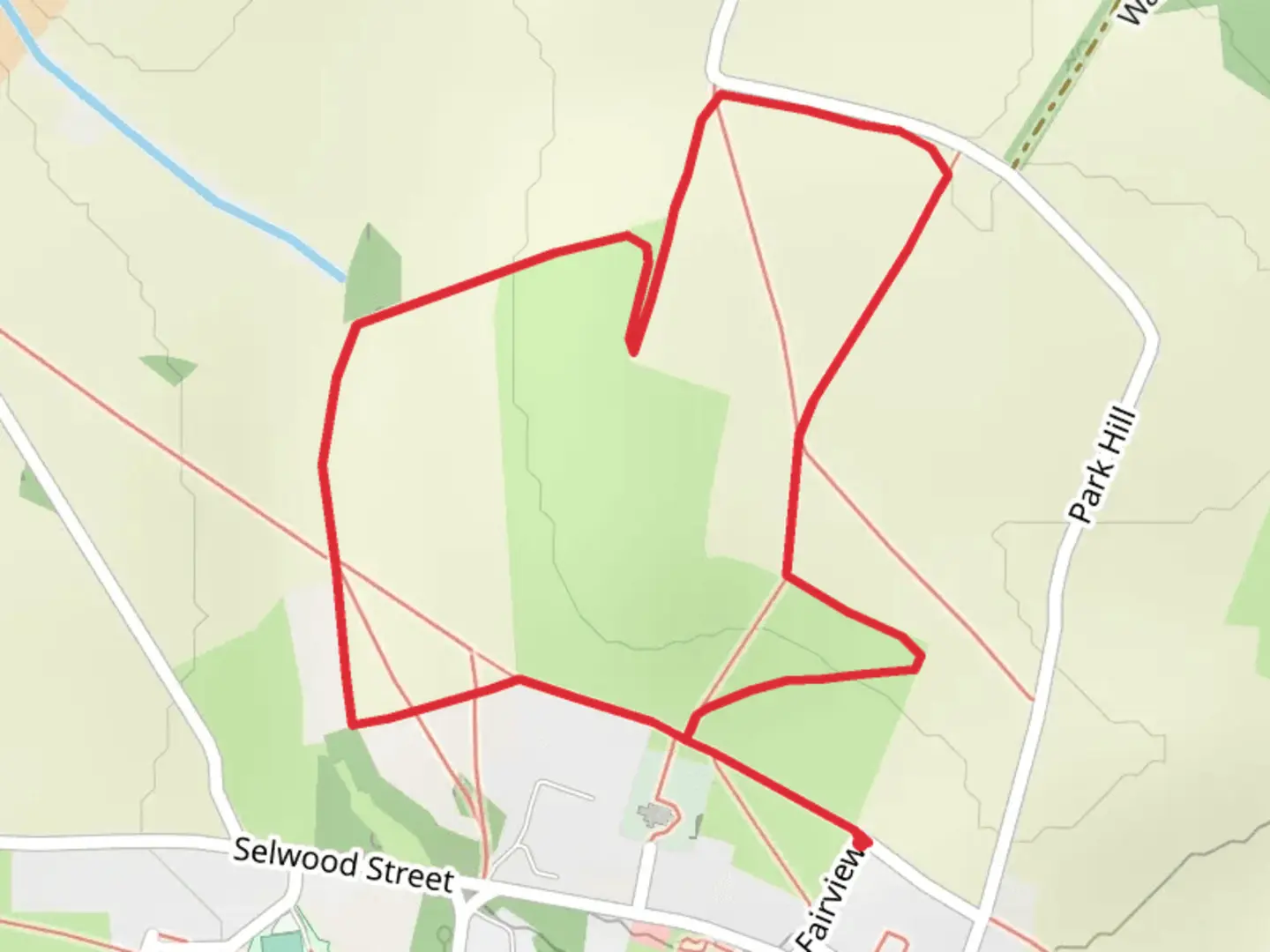 An image depicting the trail Mells Country Park Loop and its surrounding area.