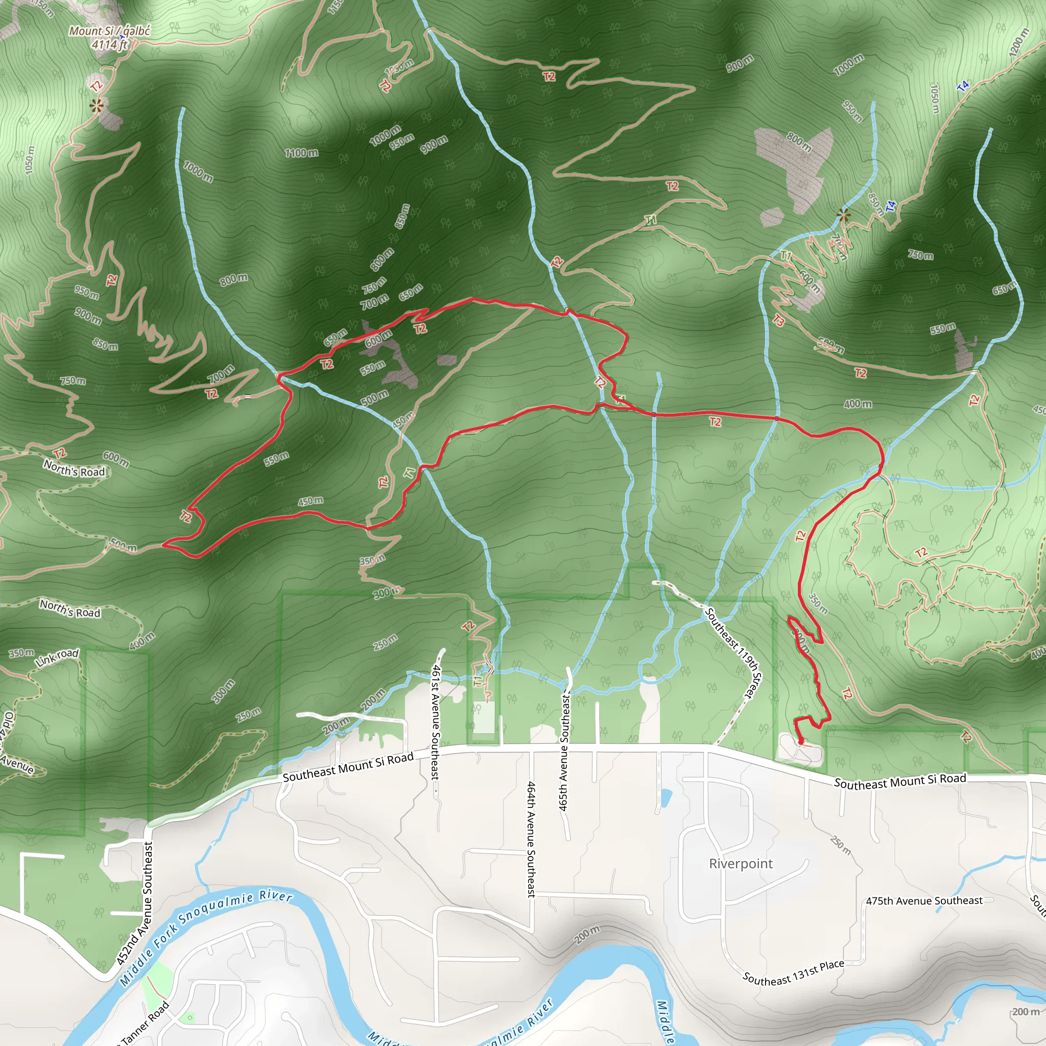 Mount Teneriffe Trail and Talus Loop Trail | King County | Washington