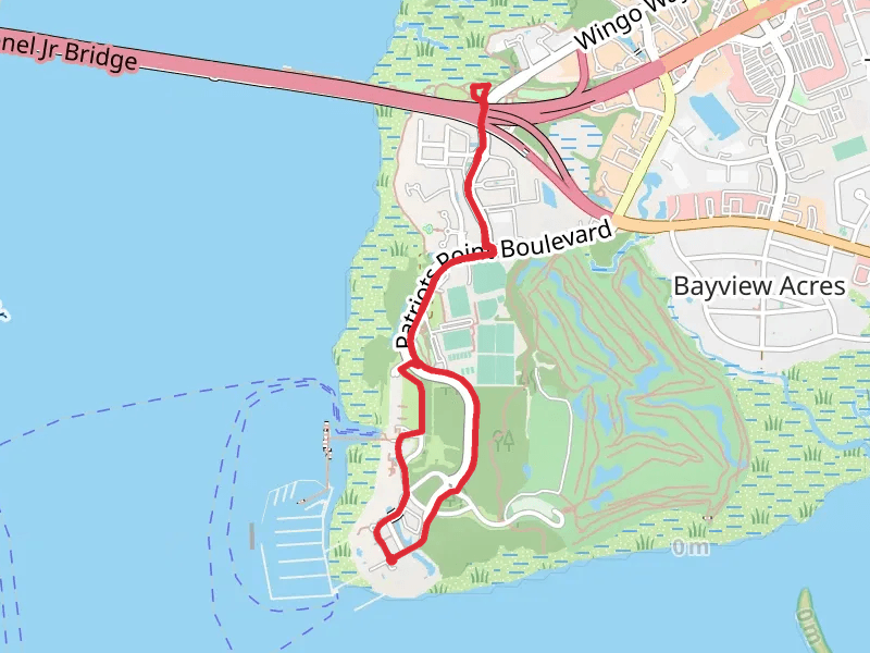 Mount Pleasant Waterfront Park Loop