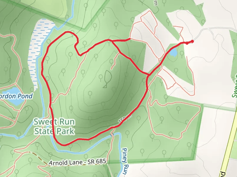 Farmstead Loop Trail and Piney Run Spur Loop Trail