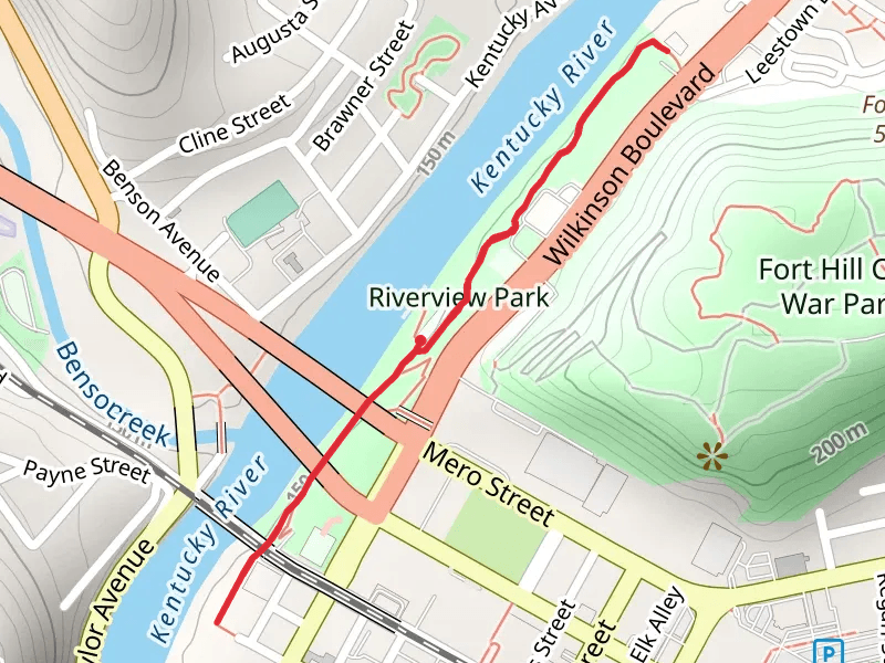 Riverview Trail from Mero Street
