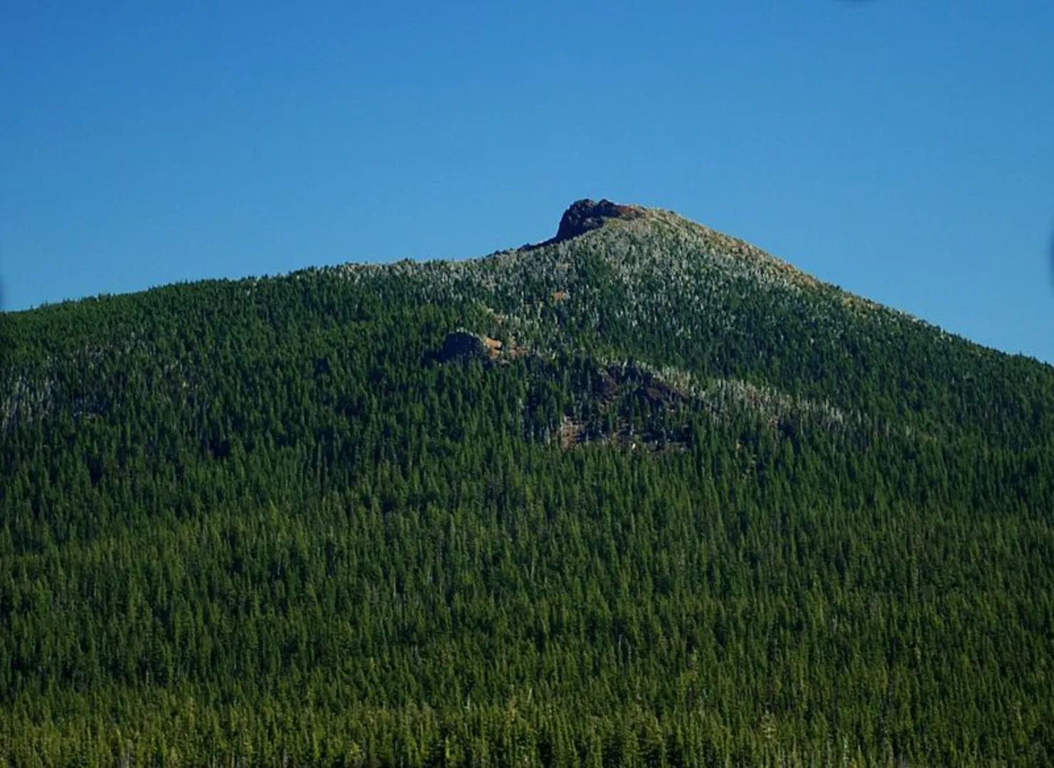 An image depicting the trail Black Crater Trail and its surrounding area.